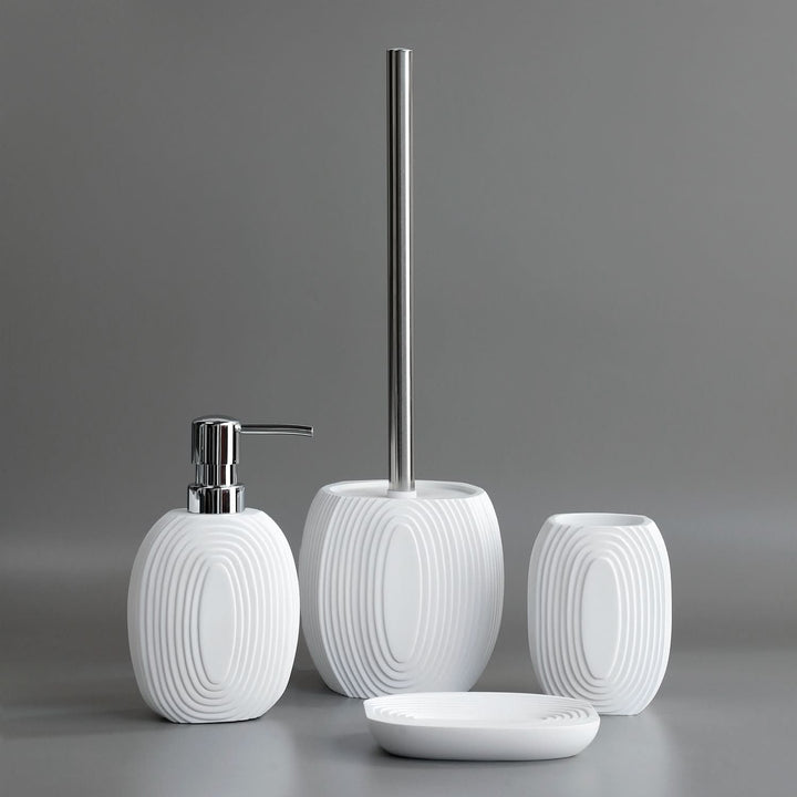 Lisslune | BathLux - 4-piece bathroom accessories set