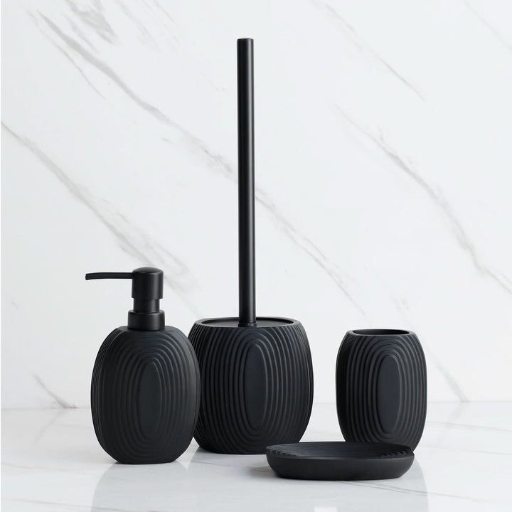 Lisslune | BathLux - 4-piece bathroom accessories set