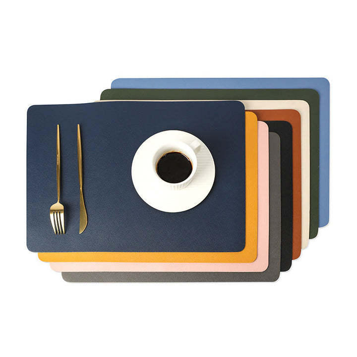 Lisslune | Double-layered leather desk mat