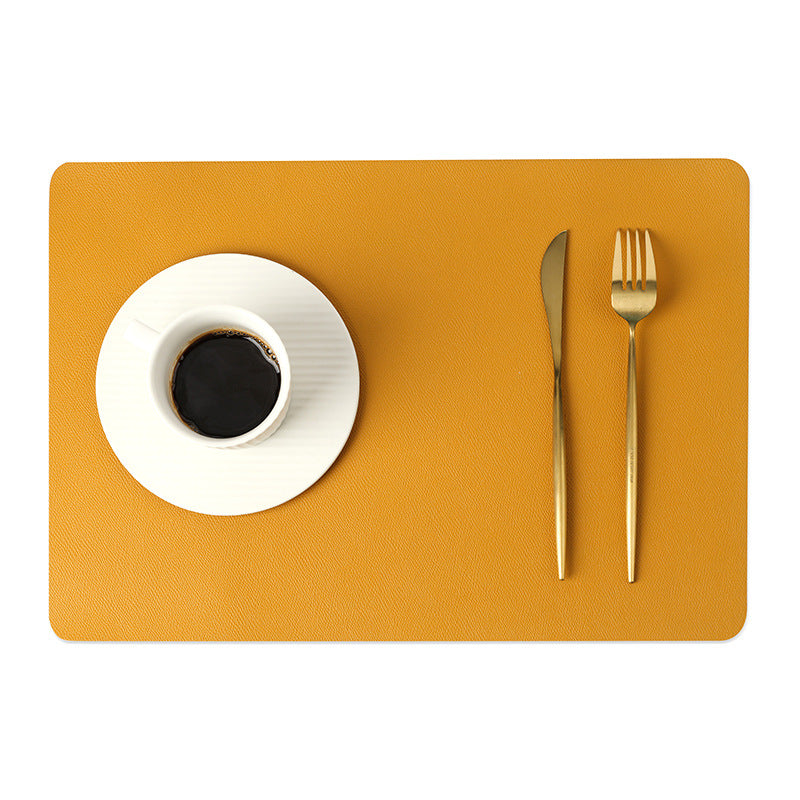 Lisslune | Double-layered leather desk mat