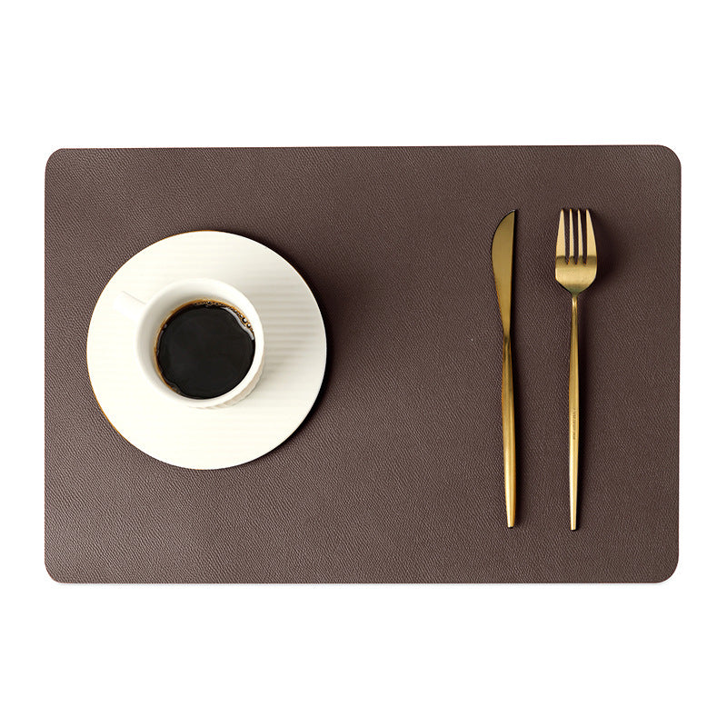 Lisslune | Double-layered leather desk mat