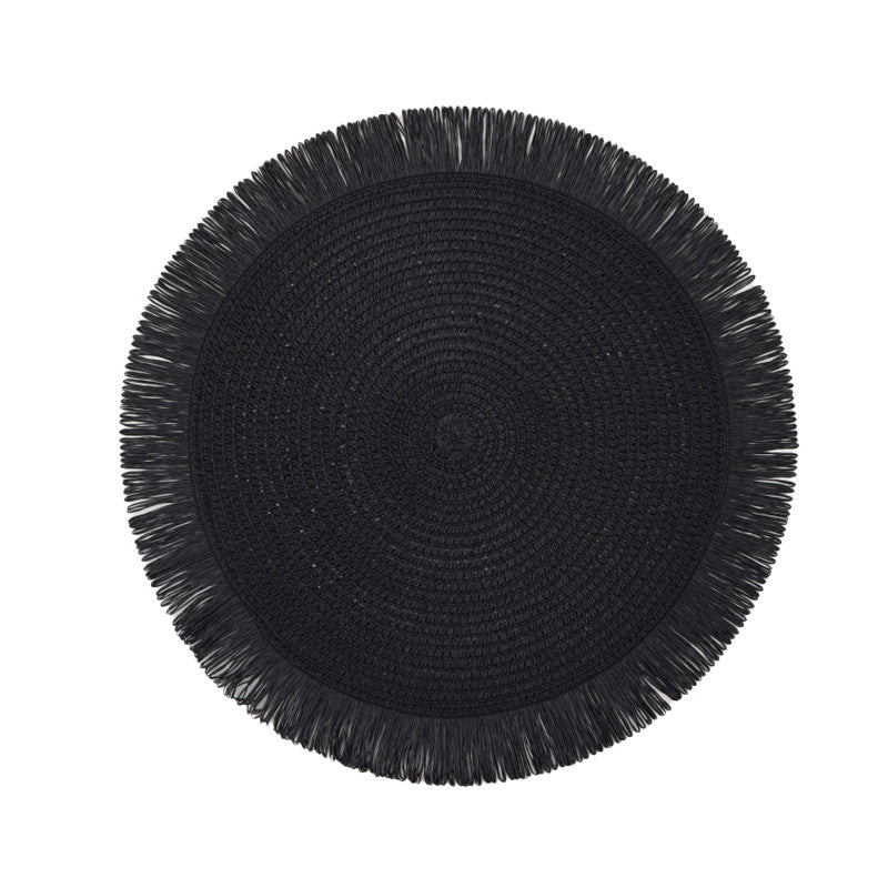 Lisslune | ThermoLuxe | Round braided placemats