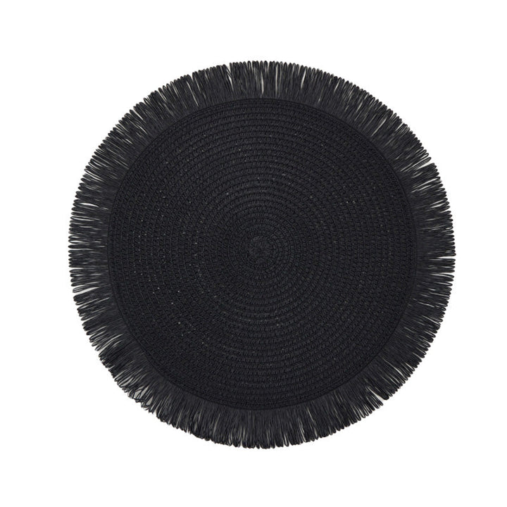 Lisslune | ThermoLuxe | Round braided placemats