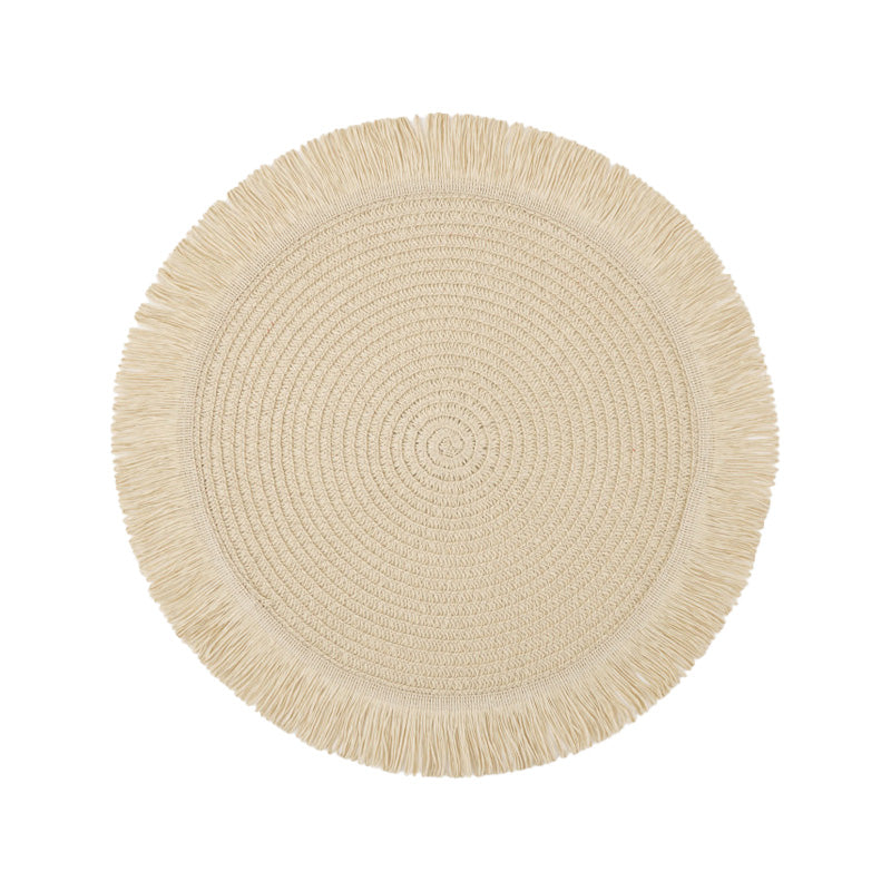 Lisslune | ThermoLuxe | Round braided placemats
