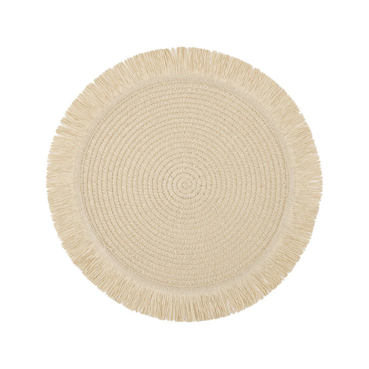 Lisslune | ThermoLuxe | Round braided placemats