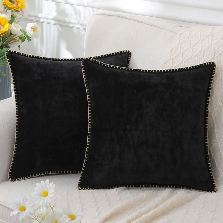 Lisslune | Decorative Chenille Cushion Cover Soft Washable