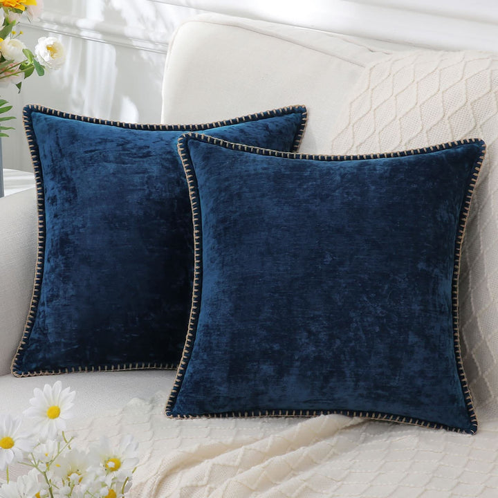 Lisslune | Decorative Chenille Cushion Cover Soft Washable