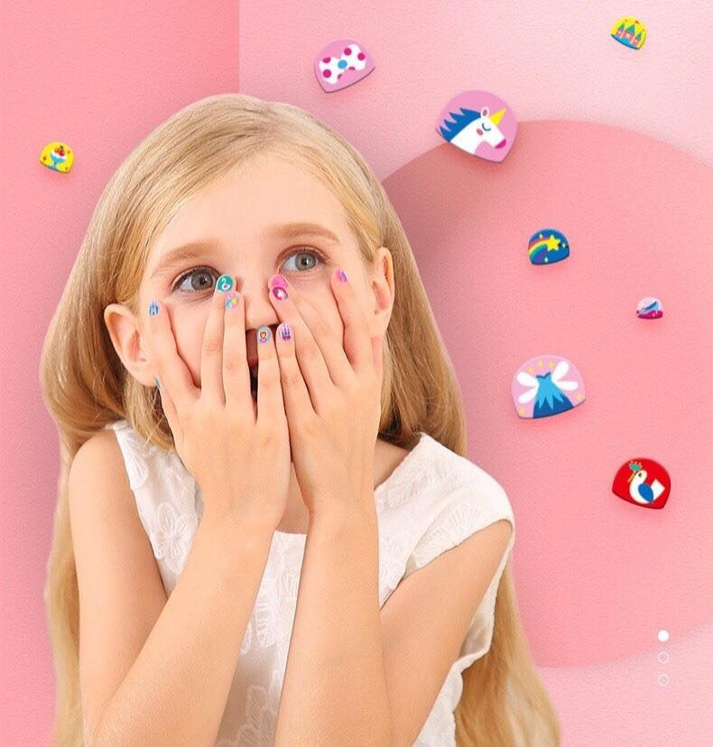 Lisslune | Kids Nail Art Stickers Fun & Easy Designs