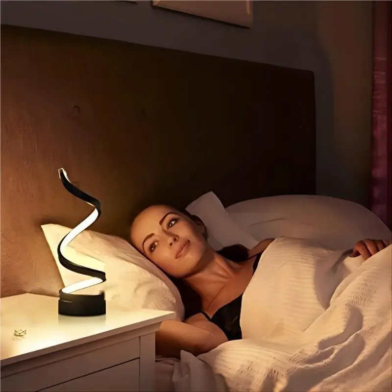 Lisslune | SpiralGlow: LED dimmable night light