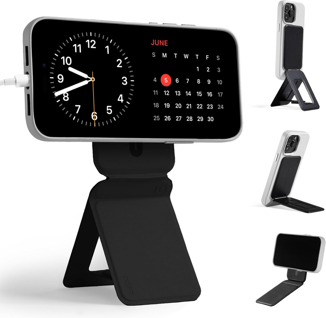 Lisslune | Magnetic Tripod (Black)Stick. Snap. Go!