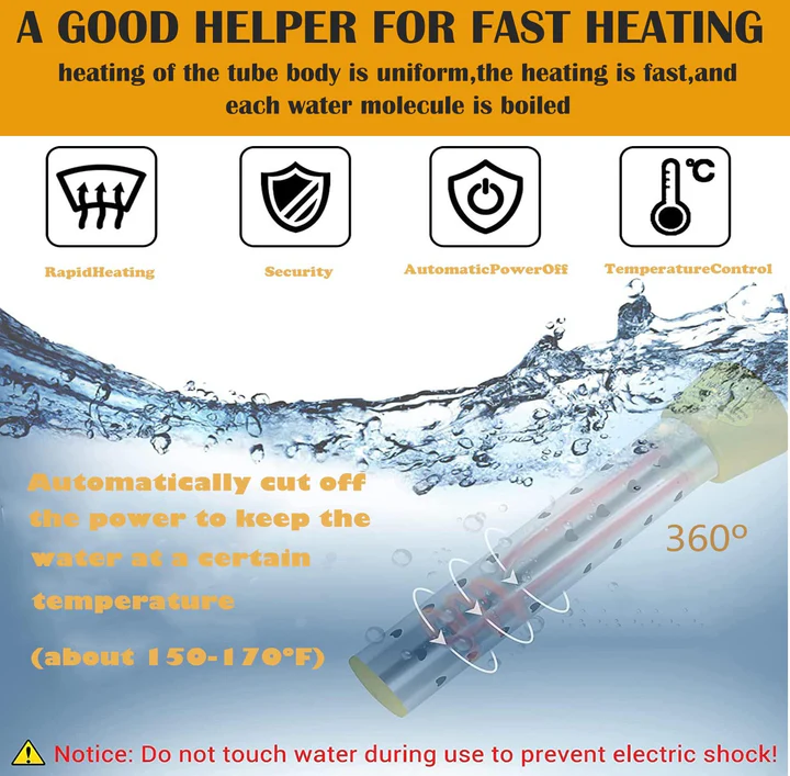 Lisslune | Premium Immersion Water Heater