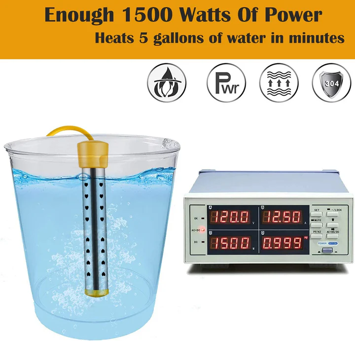 Lisslune | Premium Immersion Water Heater