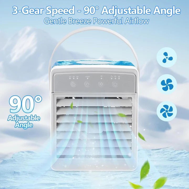 Lisslune | Small Portable AC Unit, High Capacity