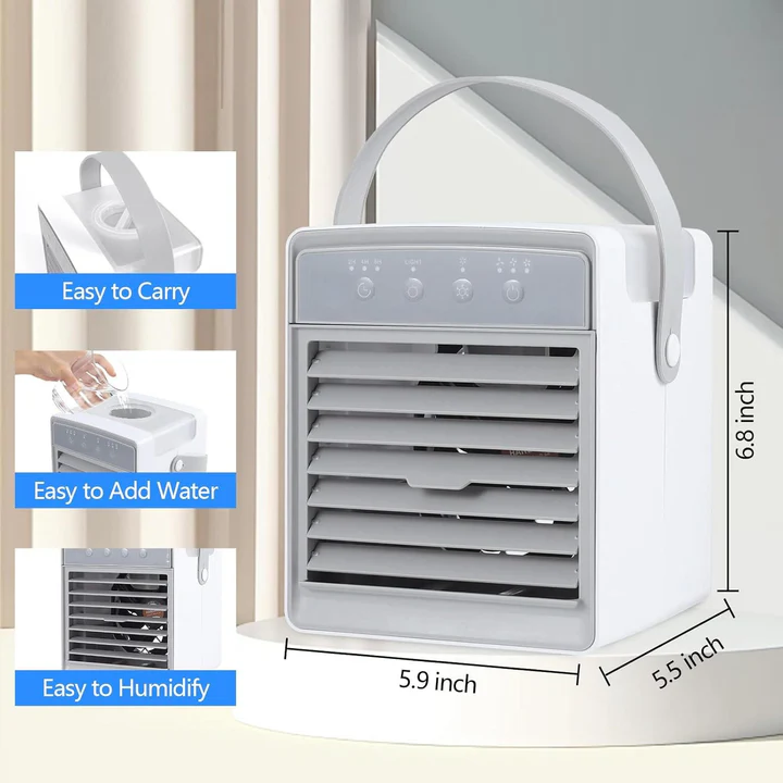 Lisslune | Small Portable AC Unit, High Capacity