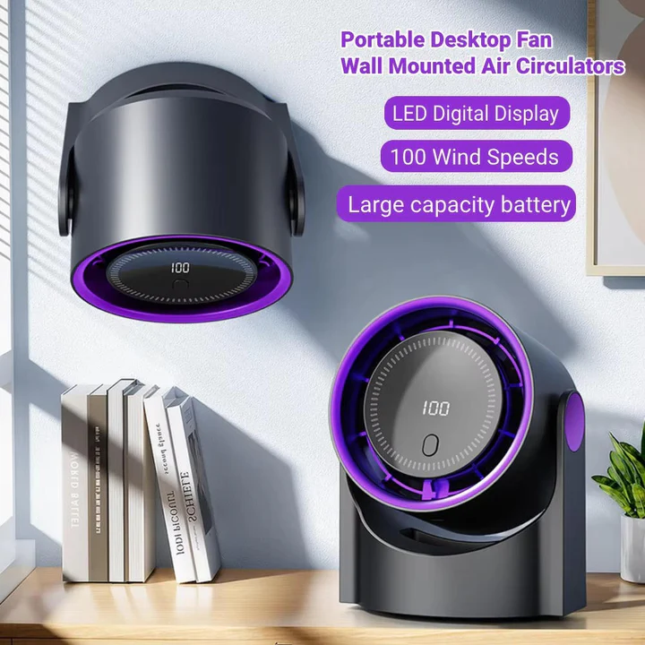 Lisslune | USB Small Fan for Desk