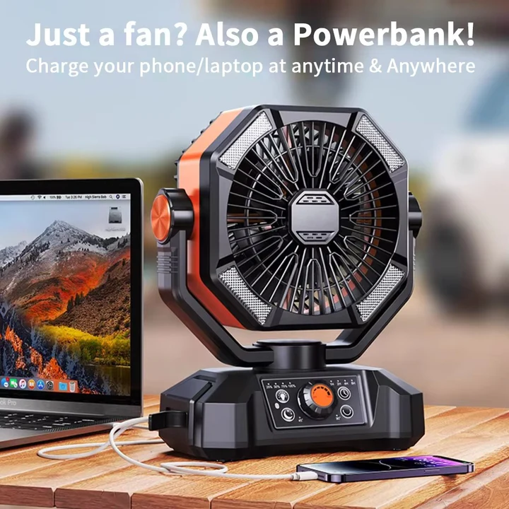 Lisslune | Portable Camping Cooling Fan