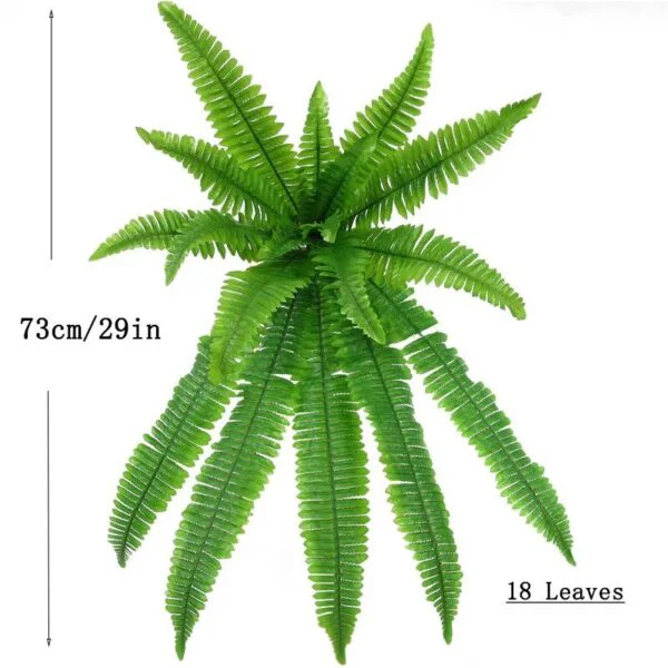 Lisslune | UV Resistant Lifelike Artificial Boston Fern