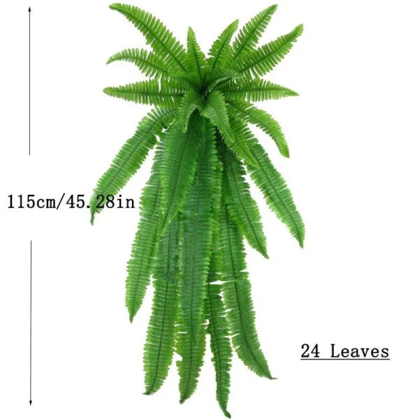 Lisslune | UV Resistant Lifelike Artificial Boston Fern