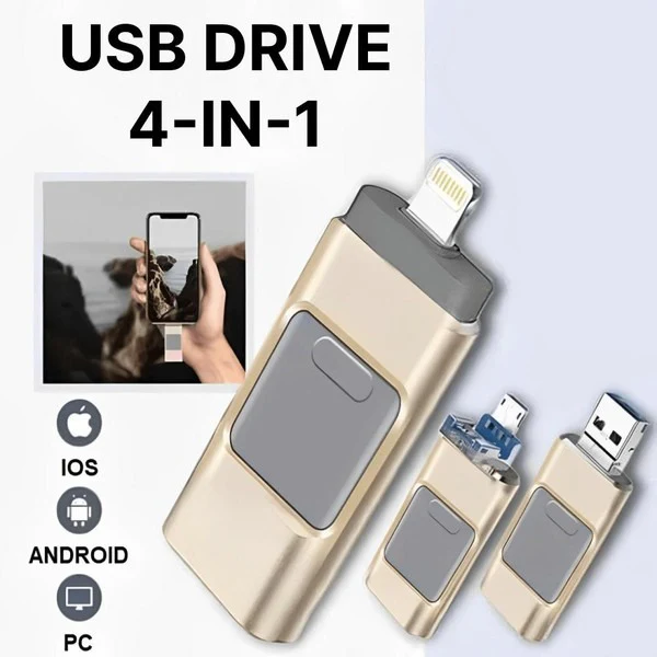 Lisslune | 32GB USB Flash Drive for iPhone and Android