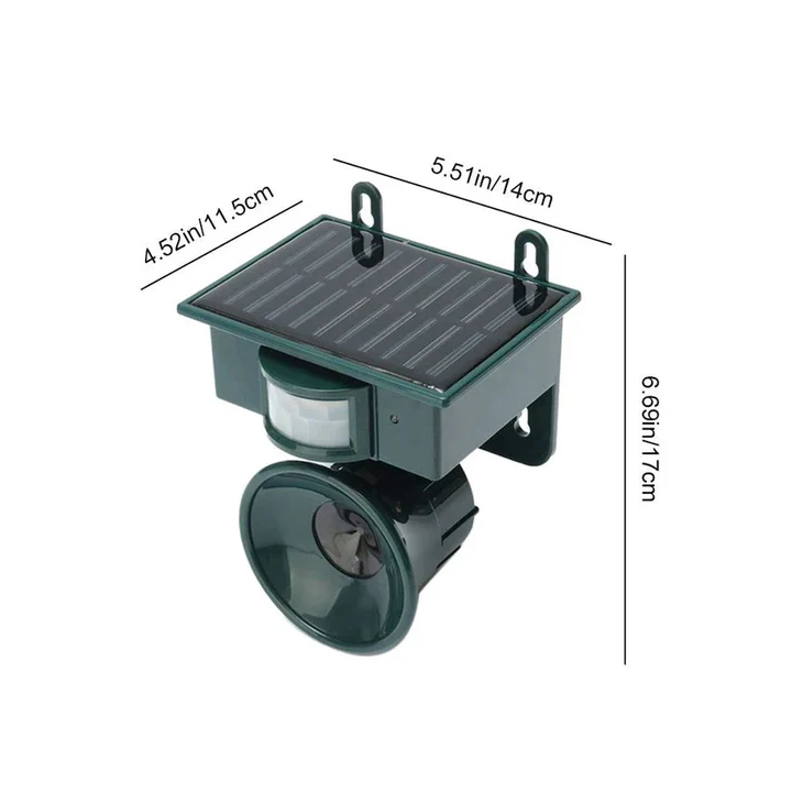 Lisslune | Motion Sensor Bird Deterrent for Crows