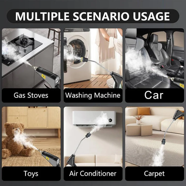 Lisslune | 2500W High Pressure Steam Cleaner with Gloves