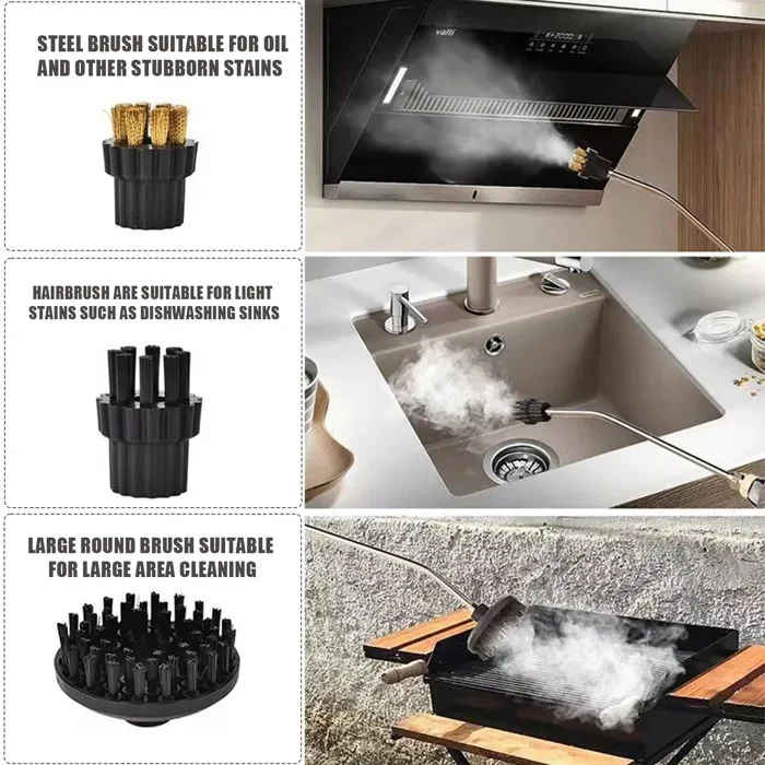 Lisslune | 2500W High Pressure Steam Cleaner with Gloves