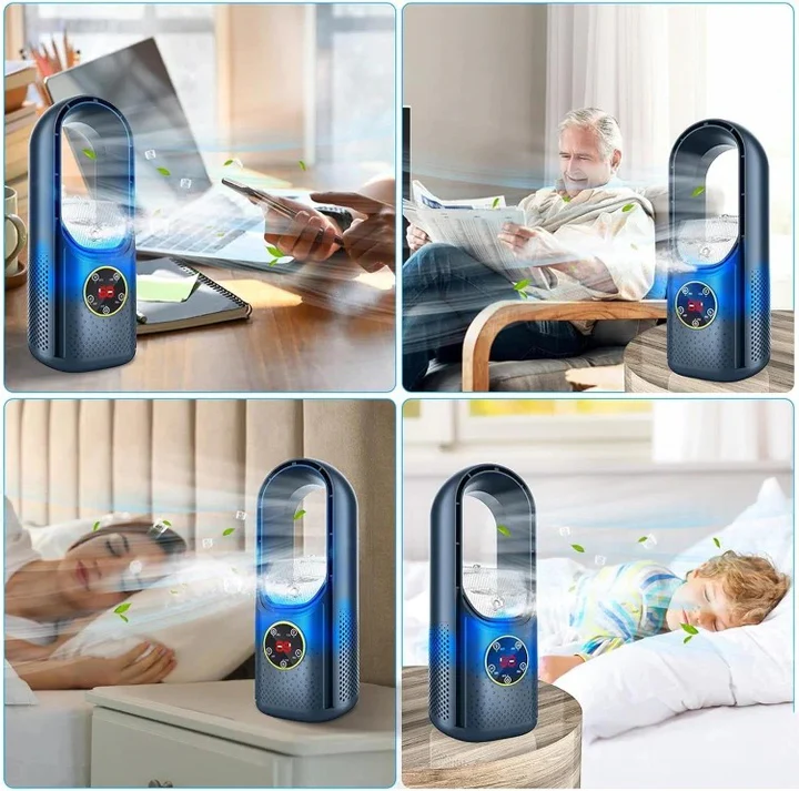 Lisslune | Blade-Free Silent Portable Air Conditioner
