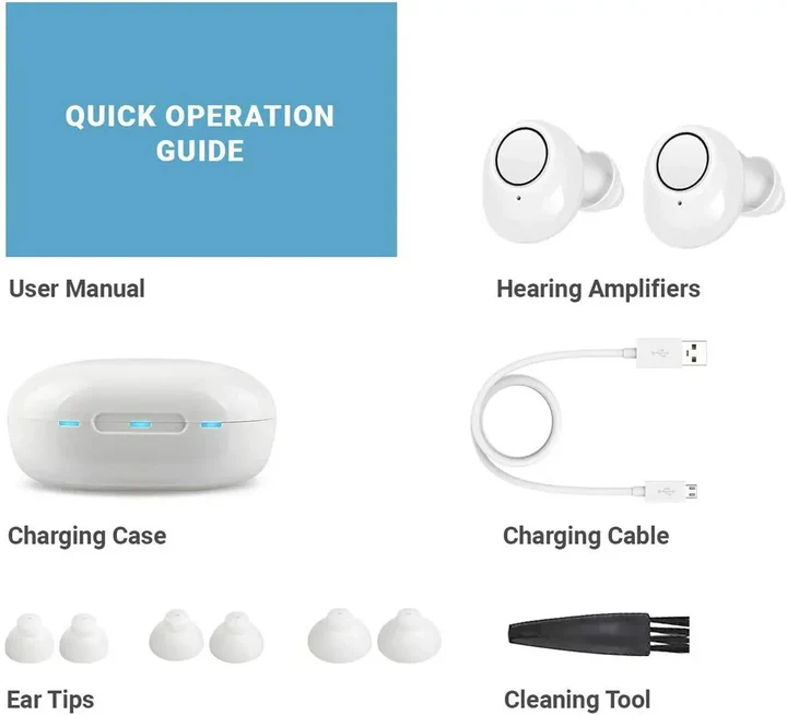 Lisslune | Bluetooth Hearing Aids with App Control