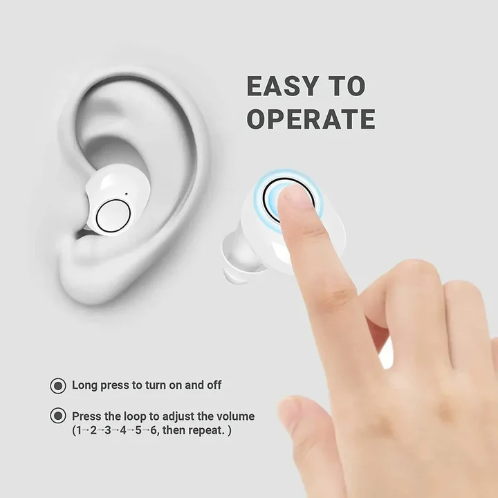 Lisslune | Bluetooth Hearing Aids with App Control