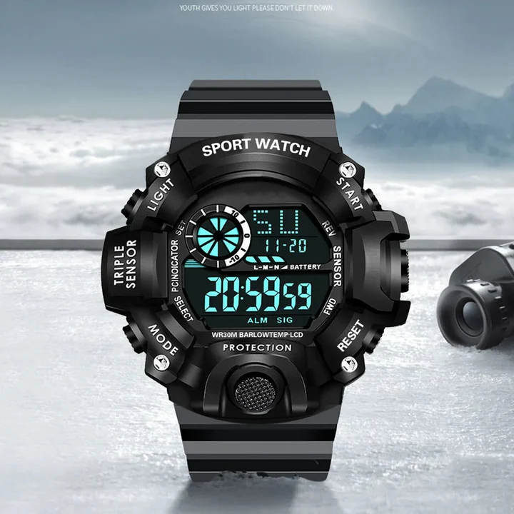 Lisslune | Men's Digital Sports Watch