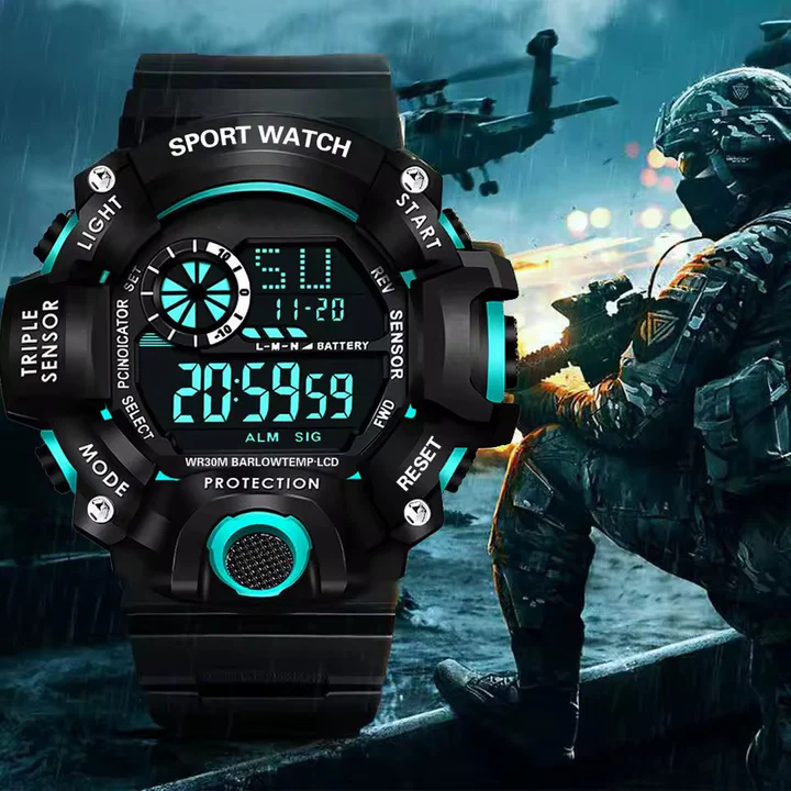 Lisslune | Men's Digital Sports Watch