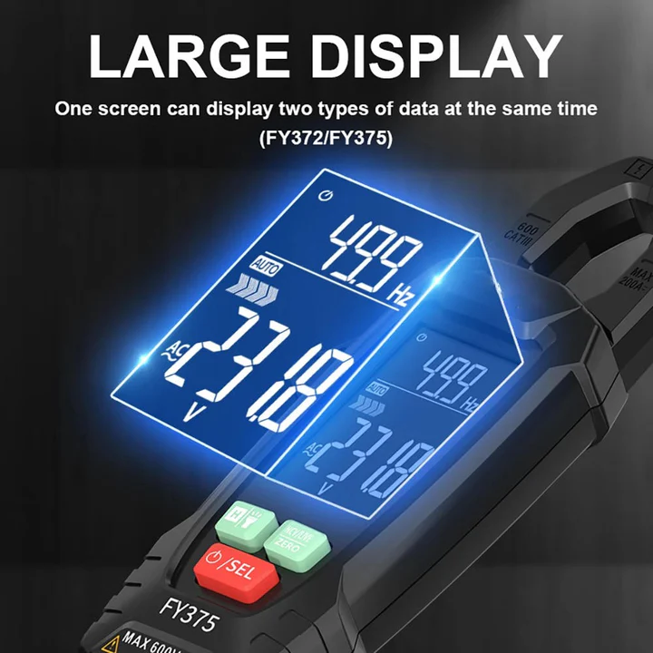 Lisslune | AC DC Clamp Electric Meter
