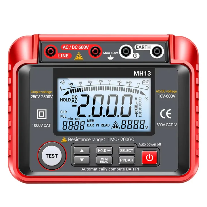 Lisslune | High Resistance Meter Voltage Tester Megohmmeter Tool