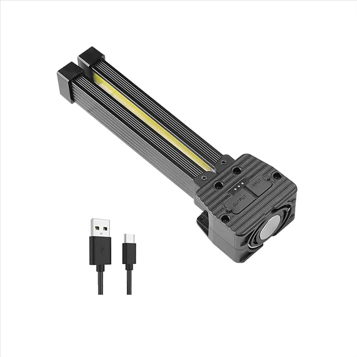 Lisslune | Rechargeable COB LED Work Light with Magnetic Base