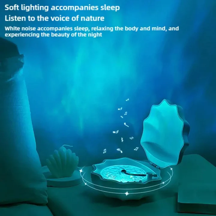 Lisslune | Shell Bluetooth Speaker with Night Light