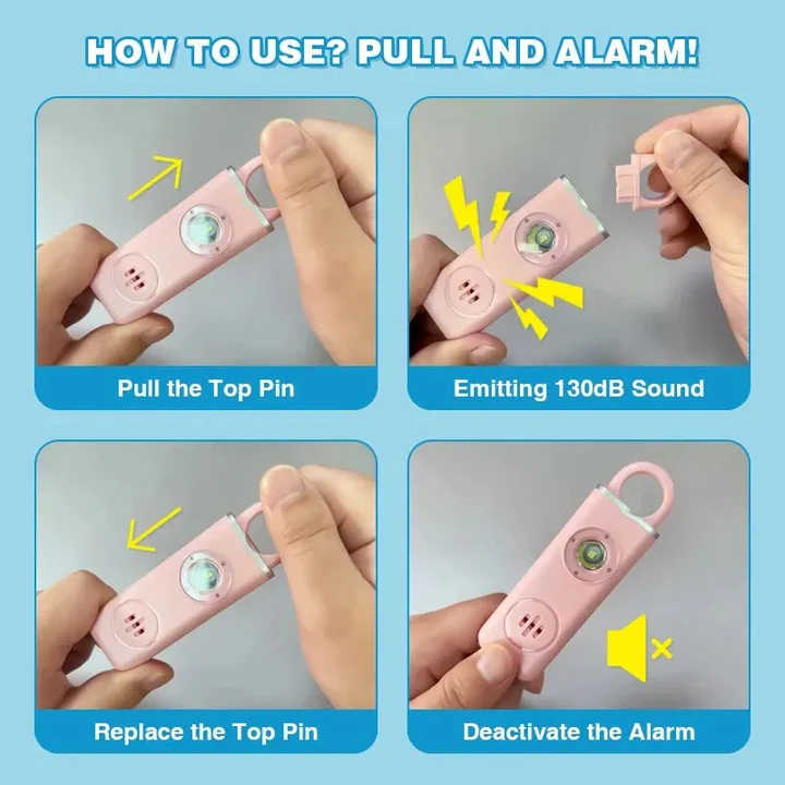 Lisslune | Personal Alarm Keychain