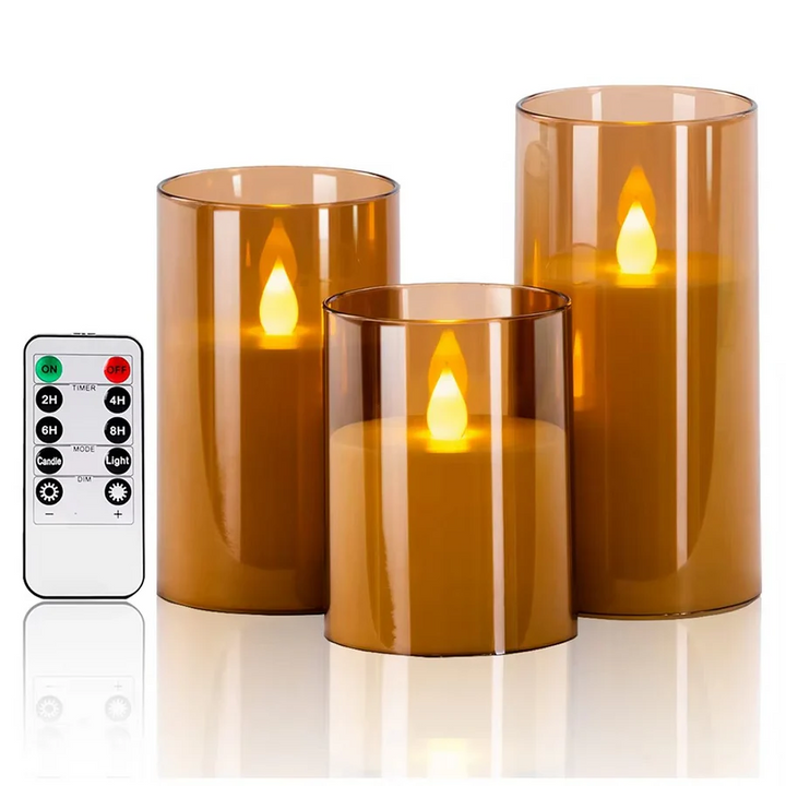 Lisslune | Realistic Flameless Candles with Remote