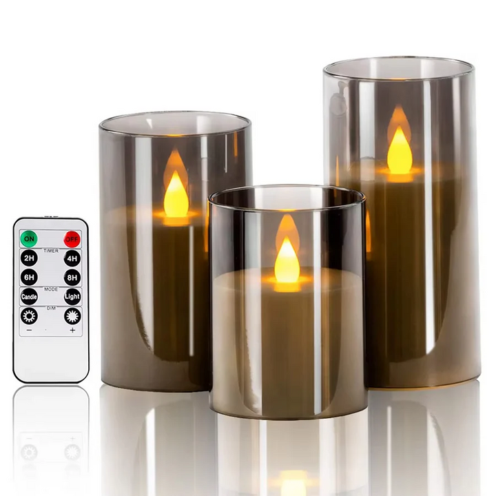 Lisslune | Realistic Flameless Candles with Remote