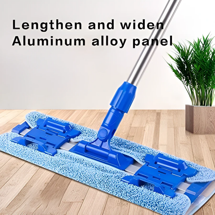 Lisslune | Flat Mope with Reusable Washable Mop Cloths