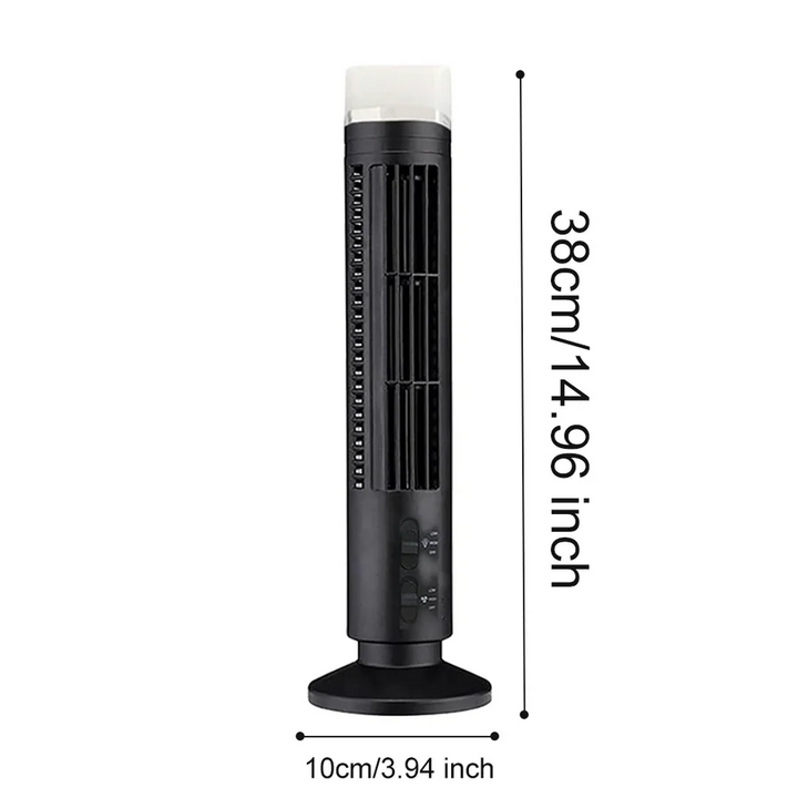 Lisslune | Mini Desktop Air Conditioner with USB Bladeless Cooling