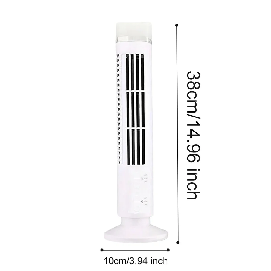 Lisslune | Mini Desktop Air Conditioner with USB Bladeless Cooling
