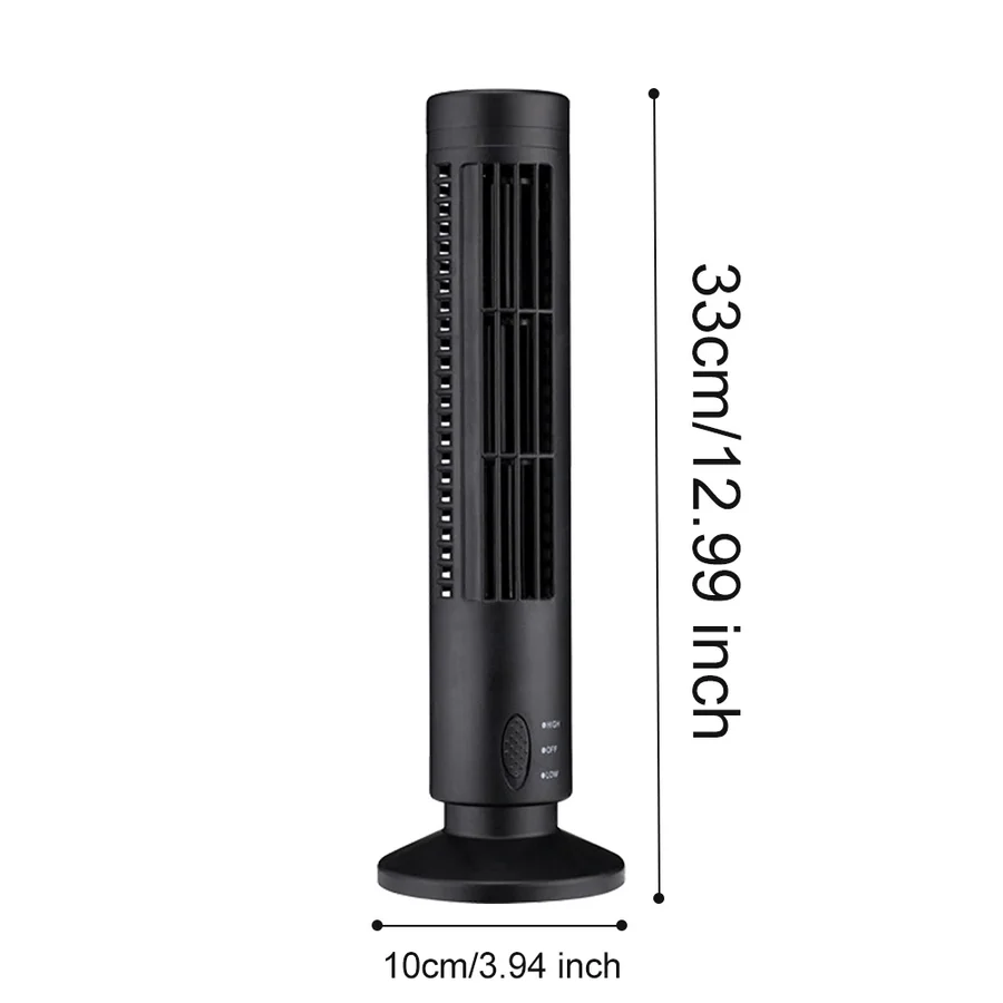 Lisslune | Mini Desktop Air Conditioner with USB Bladeless Cooling