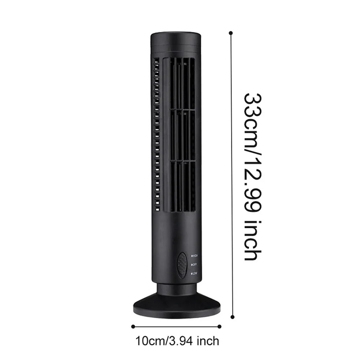 Lisslune | Mini Desktop Air Conditioner with USB Bladeless Cooling