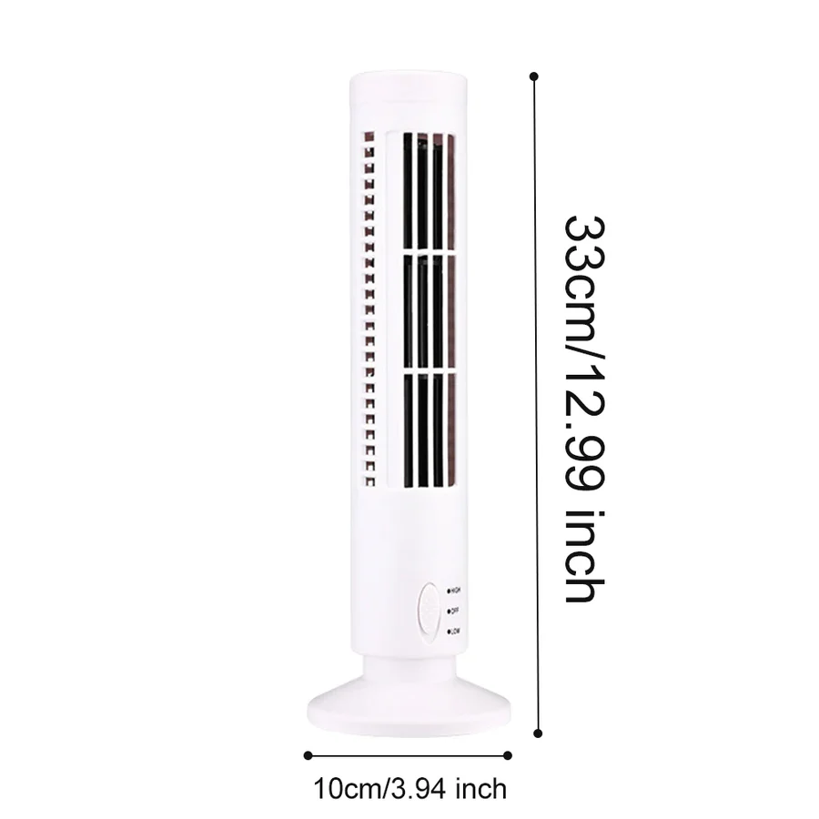 Lisslune | Mini Desktop Air Conditioner with USB Bladeless Cooling