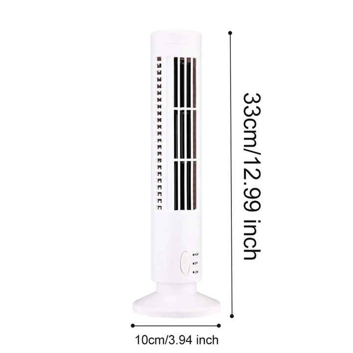 Lisslune | Mini Desktop Air Conditioner with USB Bladeless Cooling