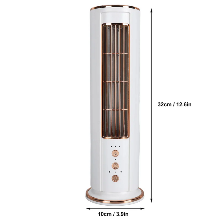 Lisslune | Bladeless Desktop Air Conditioner Fan with Remote Control
