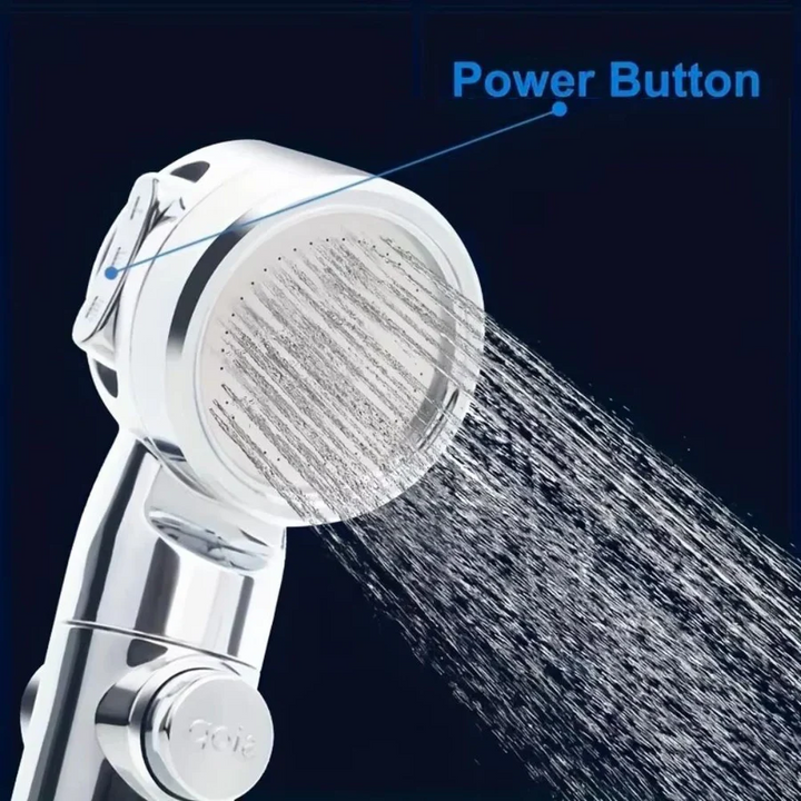 Lisslune | Portable USB Rechargeable Water Pump Shower Head