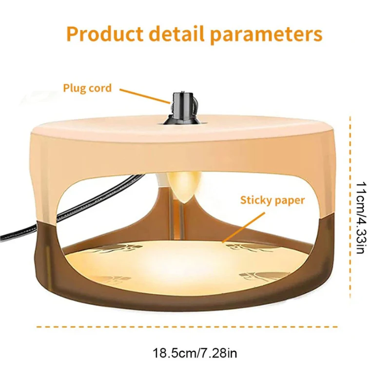 Lisslune | Indoor Bed Bug Trap and Catcher with Sticky Pads