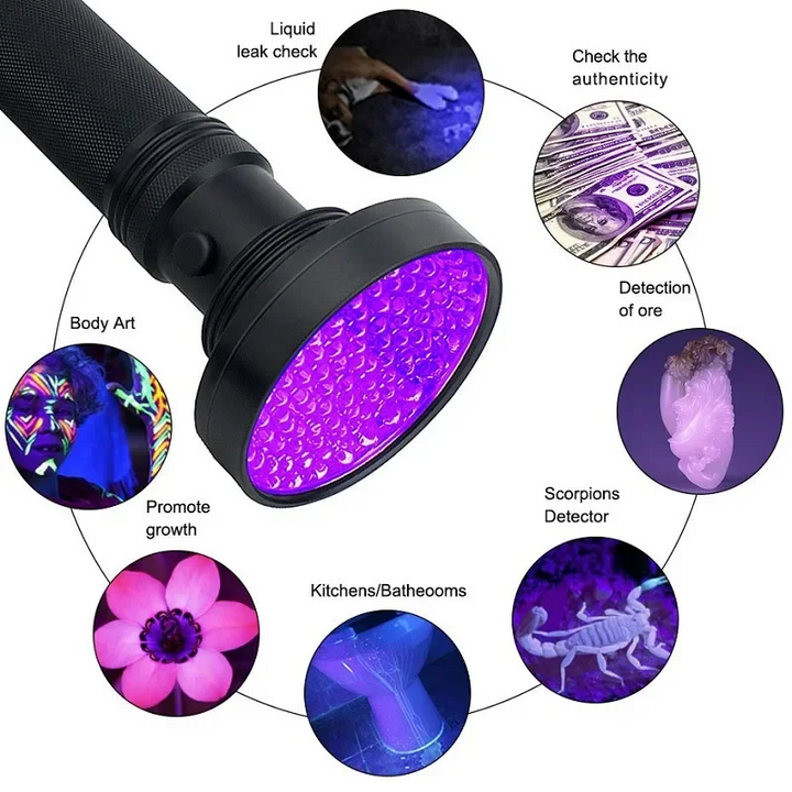 Lisslune | UV Flashlight for Bed Bug Detection and Stain Finder