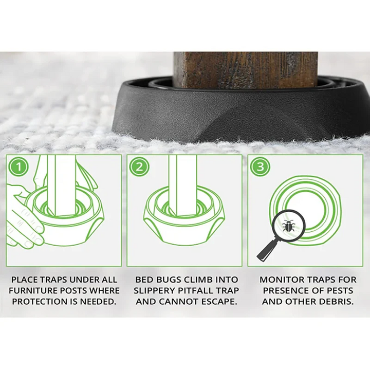 Lisslune | Plastic Bed Bug Trap and Catcher
